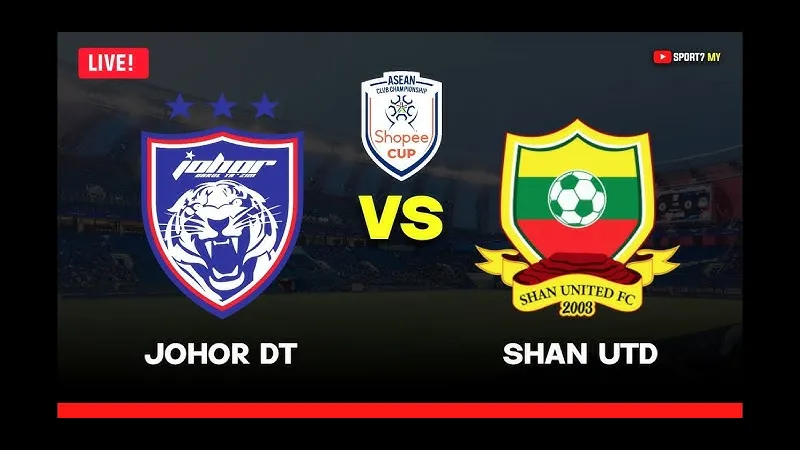 Cầu thủ Johor DT và Shan Utd đối mặt trên sân cỏ Cầu thủ Johor DT và Shan Utd đối mặt trên sân cỏ